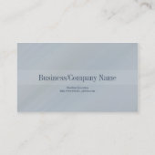 L'exécutif courbe le carte de visite léger (Dos)