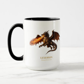 LEXERKIN de Dragon Coffee Mug Mok