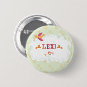 lexi3 ronde button 5,7 cm (Voorkant /achterkant)