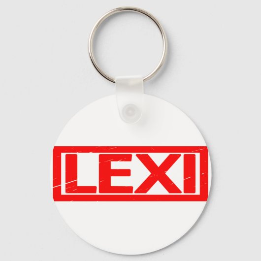 Lexi Stamp Sleutelhanger (Voorkant)