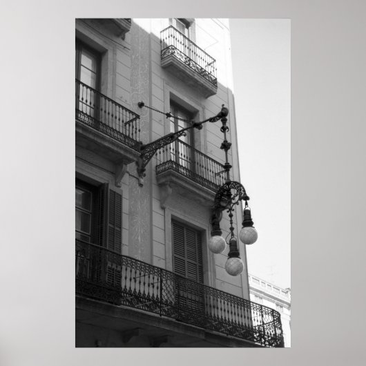 L'Exiample Poster Print (Barcelona, Spanje) (Voorkant)