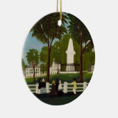 Lexington Battle Monument, c.1830 Keramisch Ornament (Rechts)