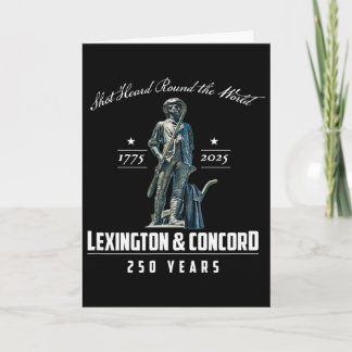 Lexington en Concord 250 Jaar _2  Kaart