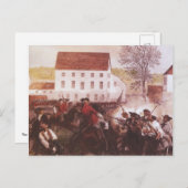 Lexington en Concord Briefkaart (Voorkant / Achterkant)