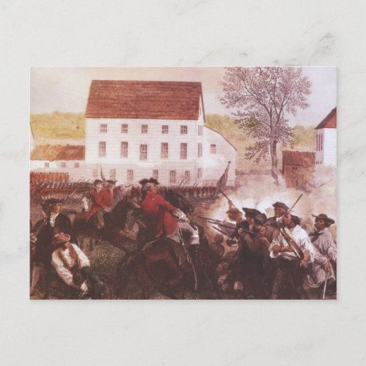 Lexington en Concord Briefkaart (Voorkant)