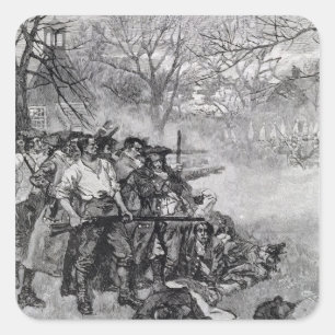 Lexington Green Vierkante Sticker