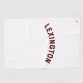 Lexington, Kentucky  Arch Golfhanddoek (Horizontaal)