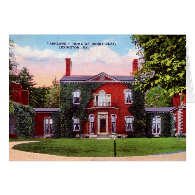 Lexington, Kentucky Ashland, maison de Henry Clay (Devant horizontal)