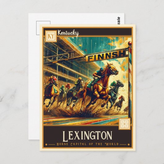 Lexington, Kentucky | Briefkaart (Voorkant / Achterkant)