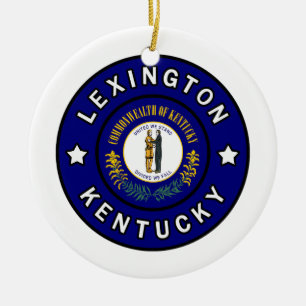 Lexington Kentucky Keramisch Ornament