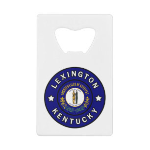 Lexington Kentucky Kredietkaart Flessenopener