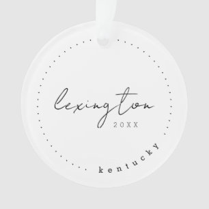 Lexington Kentucky KY Travel Verenigde Staten Ornament