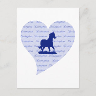 Lexington KY Horse Kentucky Blue Kentucky Blue Kaart