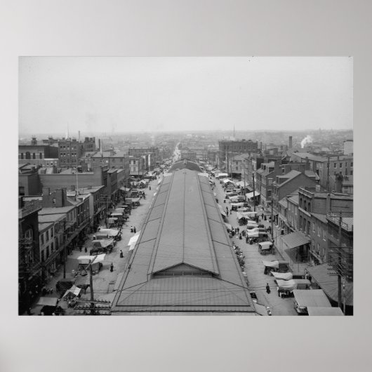 Lexington-markt Poster (Voorkant)