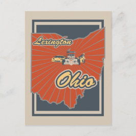 Lexington, Ohio-Briefkaart - Reizigers Briefkaart