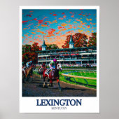 Lexington Prints - Impression Keeneland - Course K (Devant)