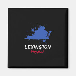 Lexington Virginia Va verfspatten vakantie souveni Magneet