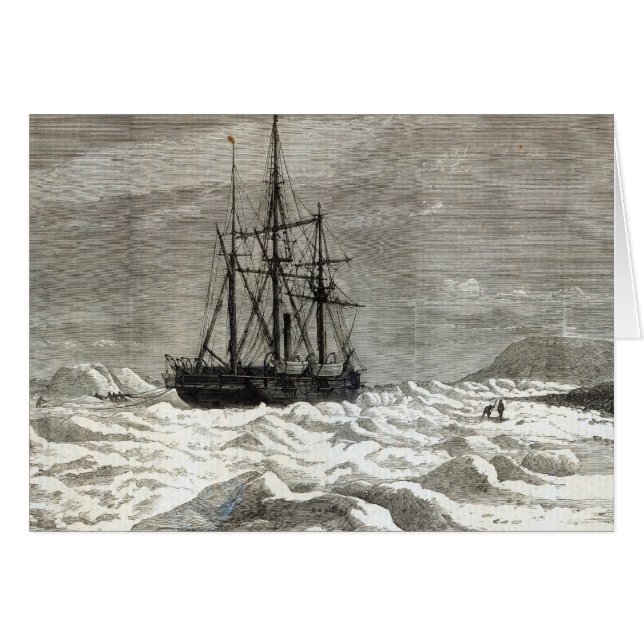 L'expédition de Pôle Nord (Devant horizontal)