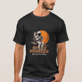 L'Explorateur Spatial Décontracté - T-Shirt Basiqu (Devant)