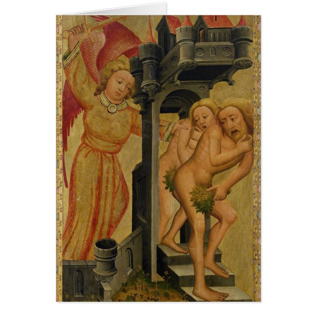 L'expulsion du jardin du paradis (Devant)