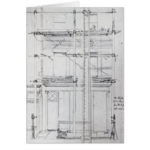 L'extérieur de la Chambre d'Issac étant peinte