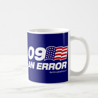 L'extrémité d'une tasse d'erreurs