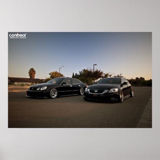 Lexus GS Brothers Poster (Voorkant)