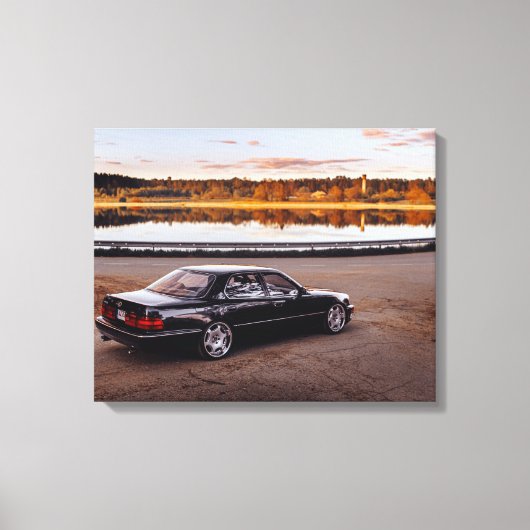 Lexus LS400 Canvas Afdruk (Voorkant)