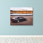 Lexus LS400 Canvas Afdruk (Insitu (Houten vloer))