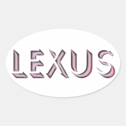 Lexus sticker (Voorkant)