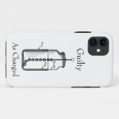 Leyden Jar Guilty in beschuldiging gesteld Case-Mate iPhone Case (Achterkant (horizontaal))