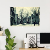 Leyden St Pilgrim Plymouth MA c1908 Poster (Thuiskantoor)