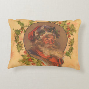 Leyendecker Kerstman Antiek Victoriaans Accent Kussen