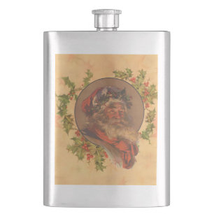 Leyendecker Kerstman Antiek Victoriaans Flacon