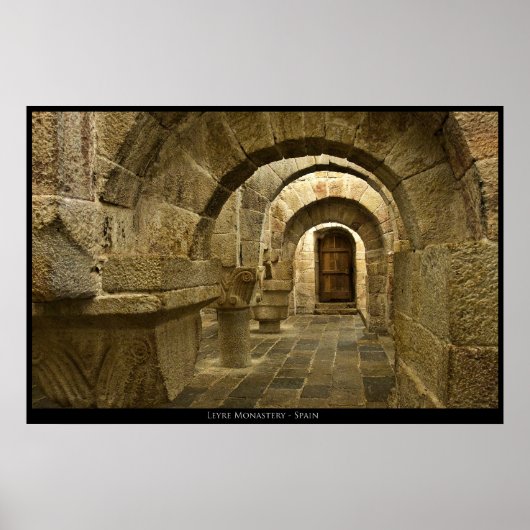 Leyre Monastery Poster (Voorkant)