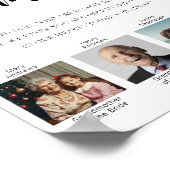 Leyton foto in liefdevolle herinnering bruiloft poster (Hoek)