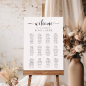 Leyton Modern Minimal 12 Poster de table