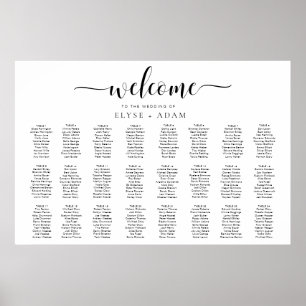 Leyton Modern Minimal 24 Poster de table