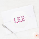 LEZ RONDE STICKER (Envelop)