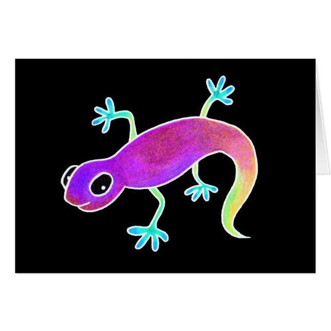 Lézard électrique ! (Devant horizontal)