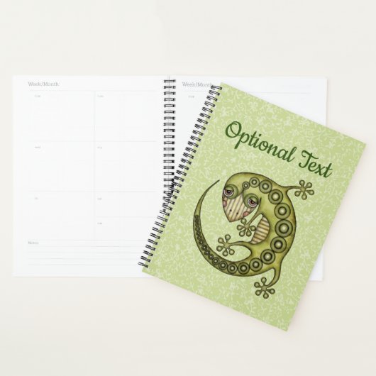 Lézard vert (Devant avec enveloppe)