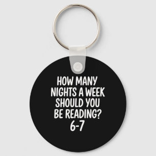 Lezen 67 6 7 Meme Ela Leraar Zes Zeven Student Sleutelhanger