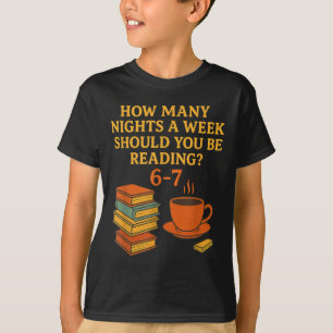 Lezen 67 Meme Engels Leraar Grappig 6 7 Boek Liefh T-shirt