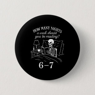 Lezen 67 Meme Englieacher Grappig 67 Boekliefhebbe Ronde Button 5,7 Cm