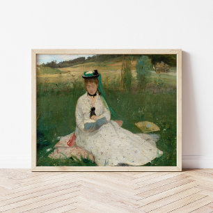 Lezen   Berthe Morisot Poster