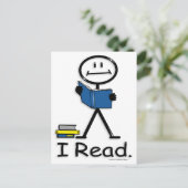 Lezen Briefkaart (Staand voorkant)