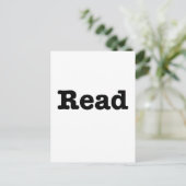 Lezen Briefkaart (Staand voorkant)