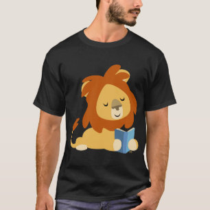 Lezen Cartoon Lion T-shirt