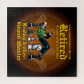 Lezen & Chess Grand Master Puzzle Legpuzzel (Horizontaal)