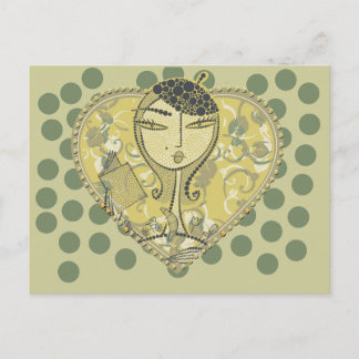 Lezen: De Mode Tshirts en cadeaus Briefkaart